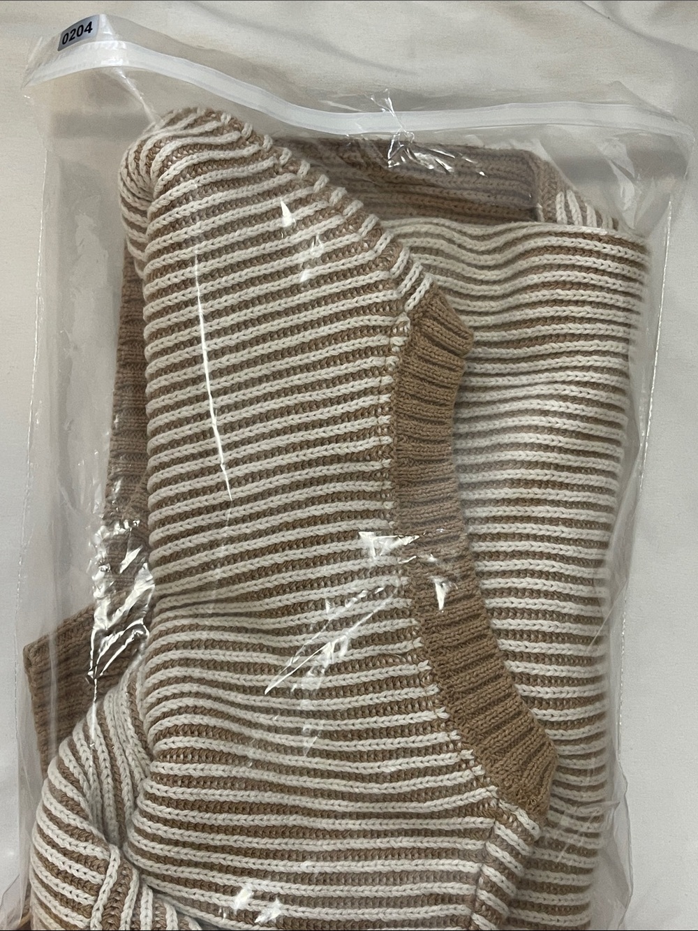 Max Studio Women's Colorblock Ribbed Sweater - Size Small - Picture 10 of 10